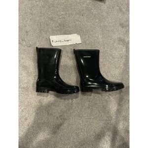 Planone Mid Calf Rain Boots for Women Waterproof Garden Shoes Anti-Slipping SZ 7